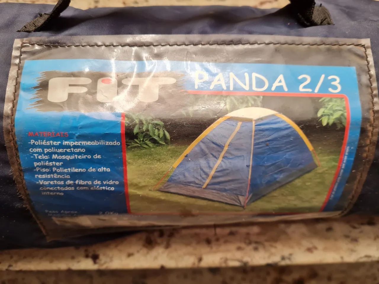 Barraca Nautika Panda fit 2/3 azul