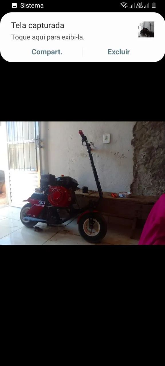 Walk machine com motor estacionario  - Foto 2