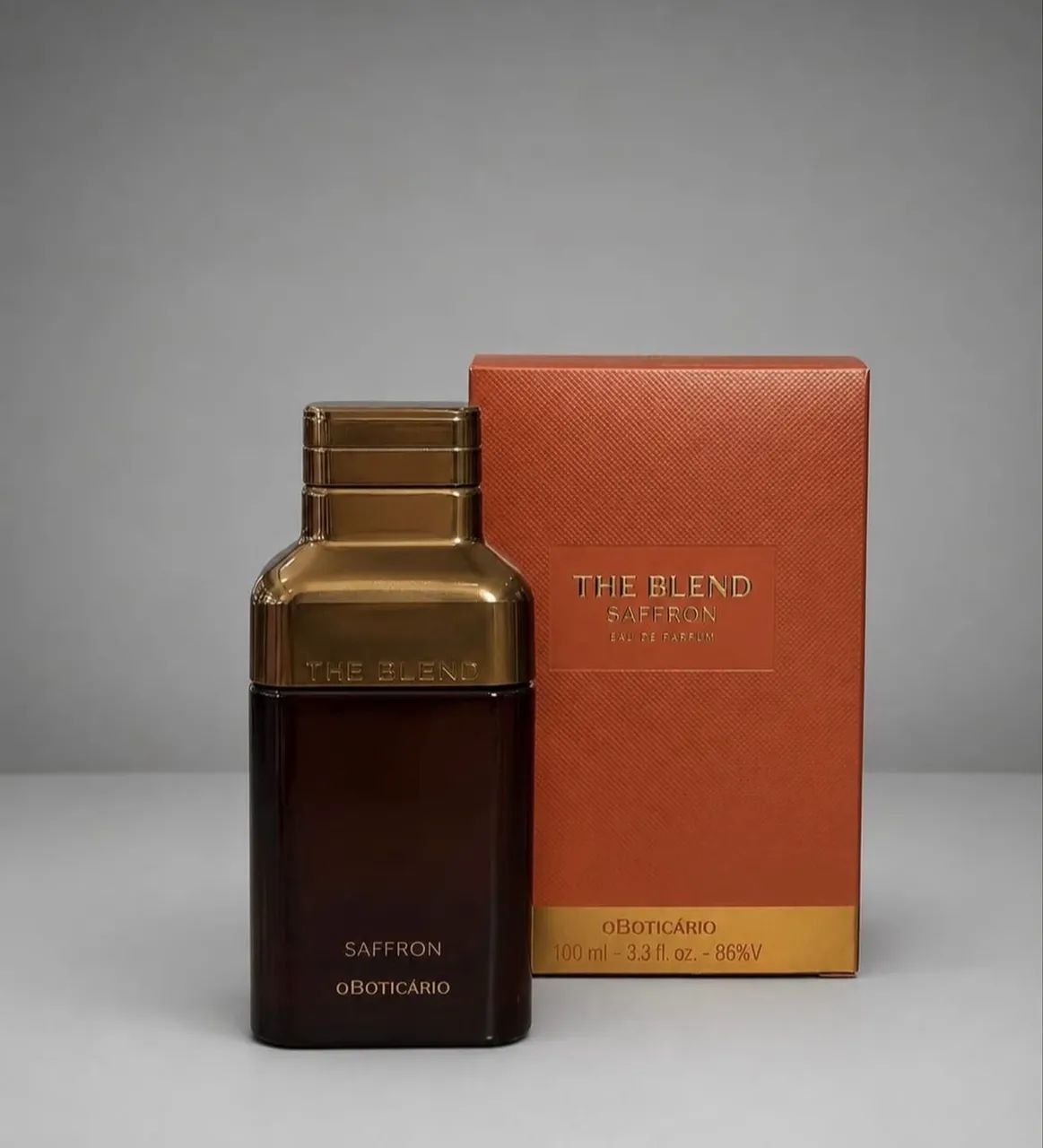 Perfume The Blend Amber Saffron Disponível 