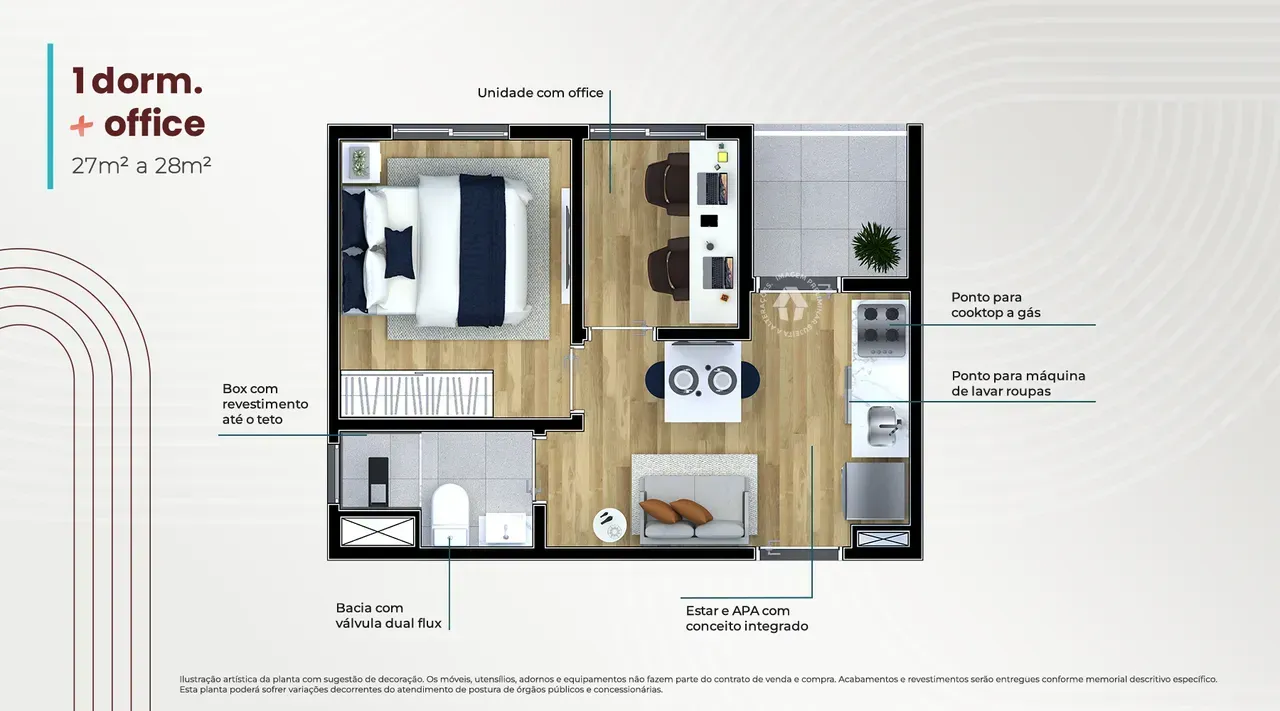 PLANTA 27m²