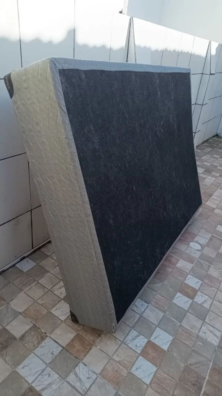 CAMA BOX CASAL+ COLCHÃO 