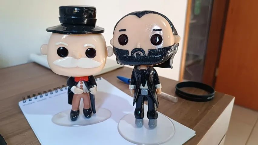 John Wick e Sr Monopólio Funko POP Biscuit