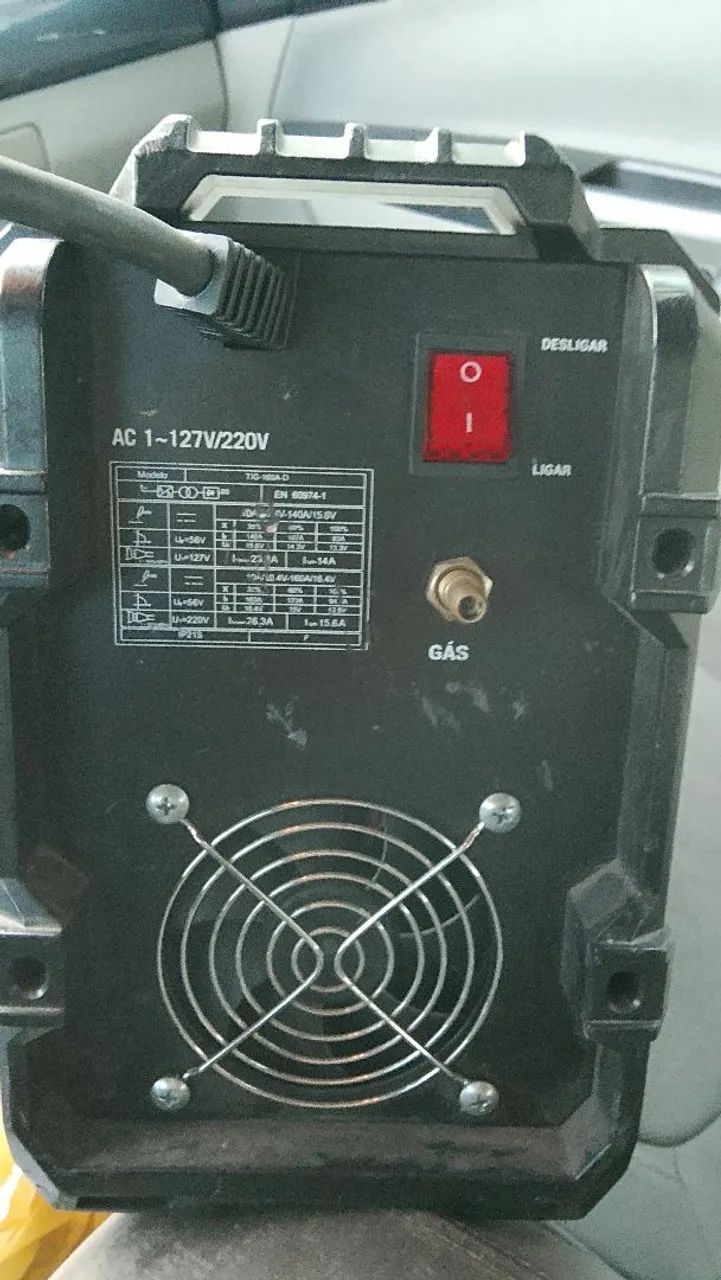 Máquina de solda TIG e eletrodo bivolt  - Foto 3