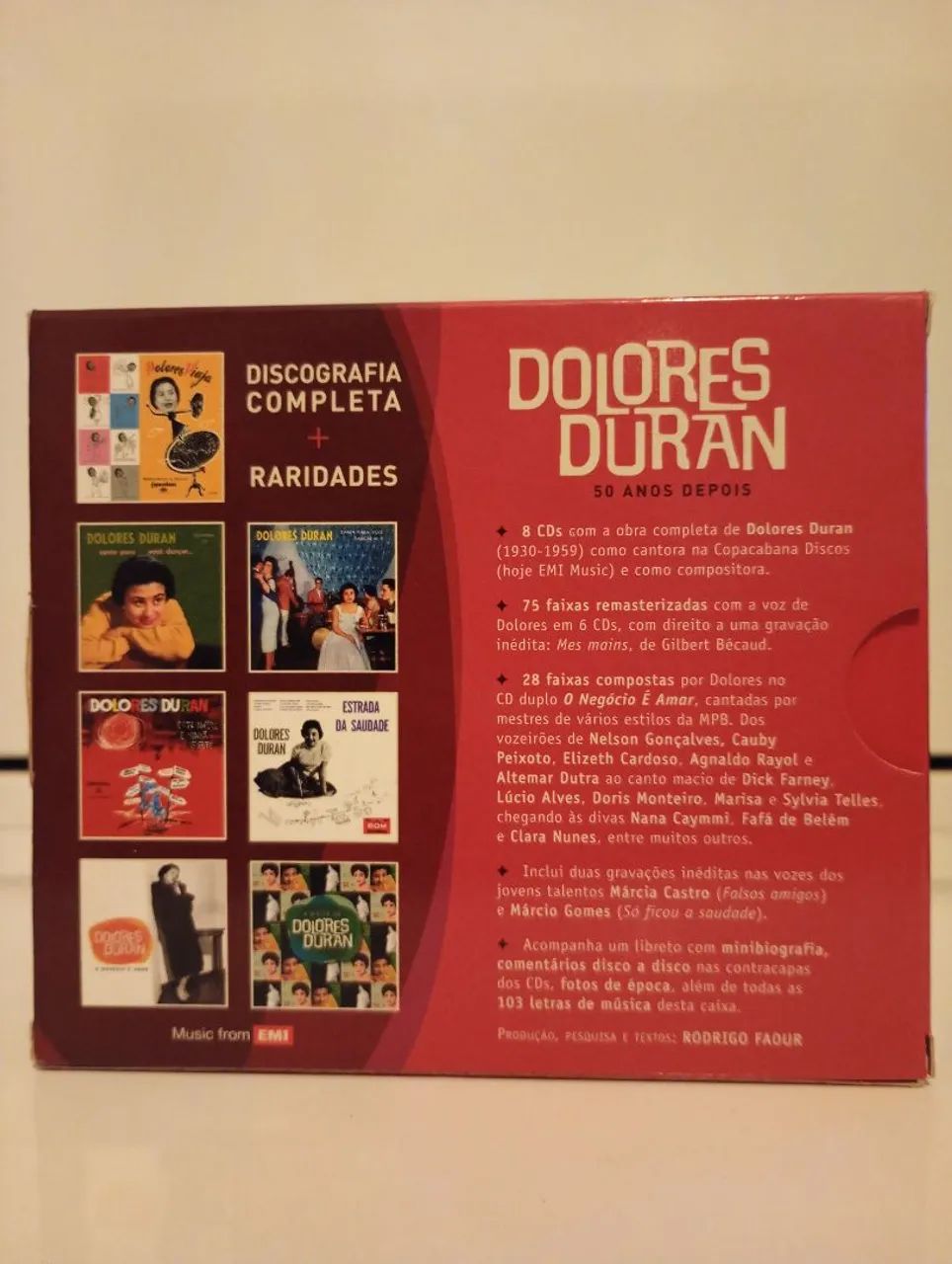 BOX CDS DOLORES DURAN ANOS DOURADOS  - Foto 5