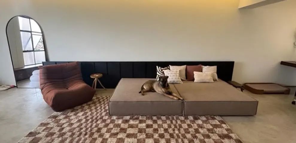 Sofá modular (2 peças de 1,30x1,30m e 30cm de altura) - Foto 3