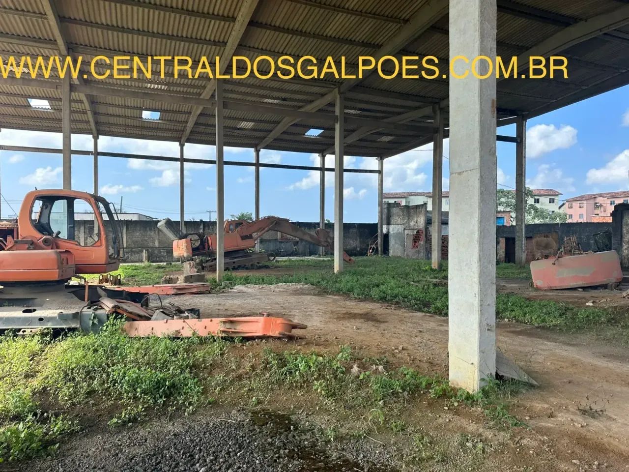 Arra para guarda de caminhoes Onibus coberto - Foto 2
