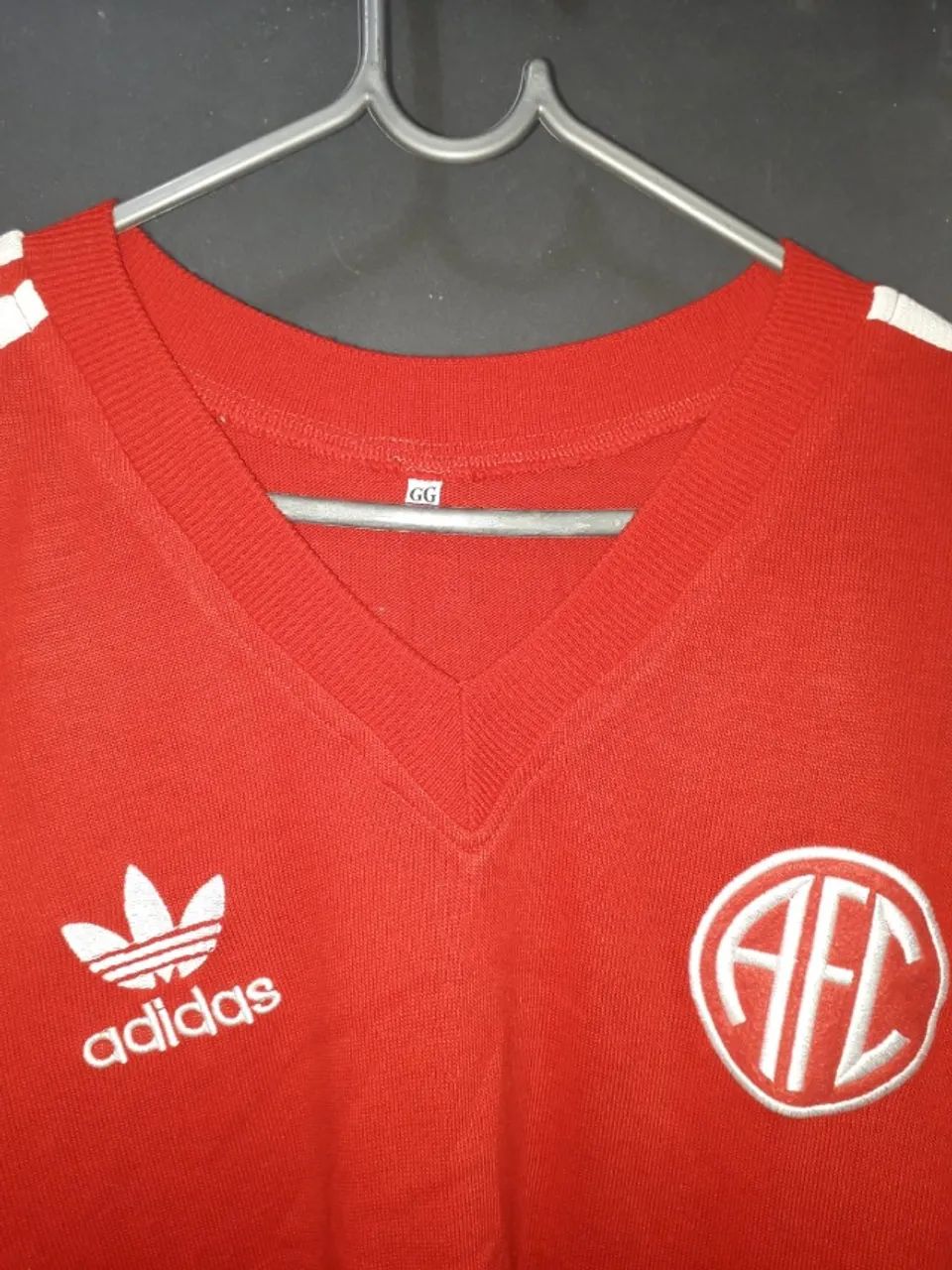 Camisa América RJ Retrô Vermelha Tamanho GG Linda Histórica - Foto 3