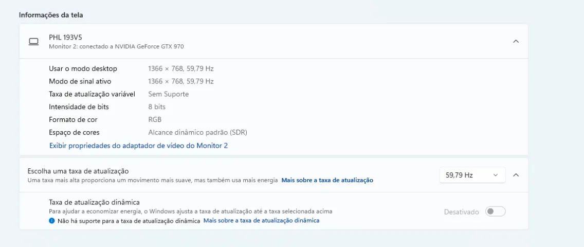 Monitor Philips 193V5 PHL - Foto 3