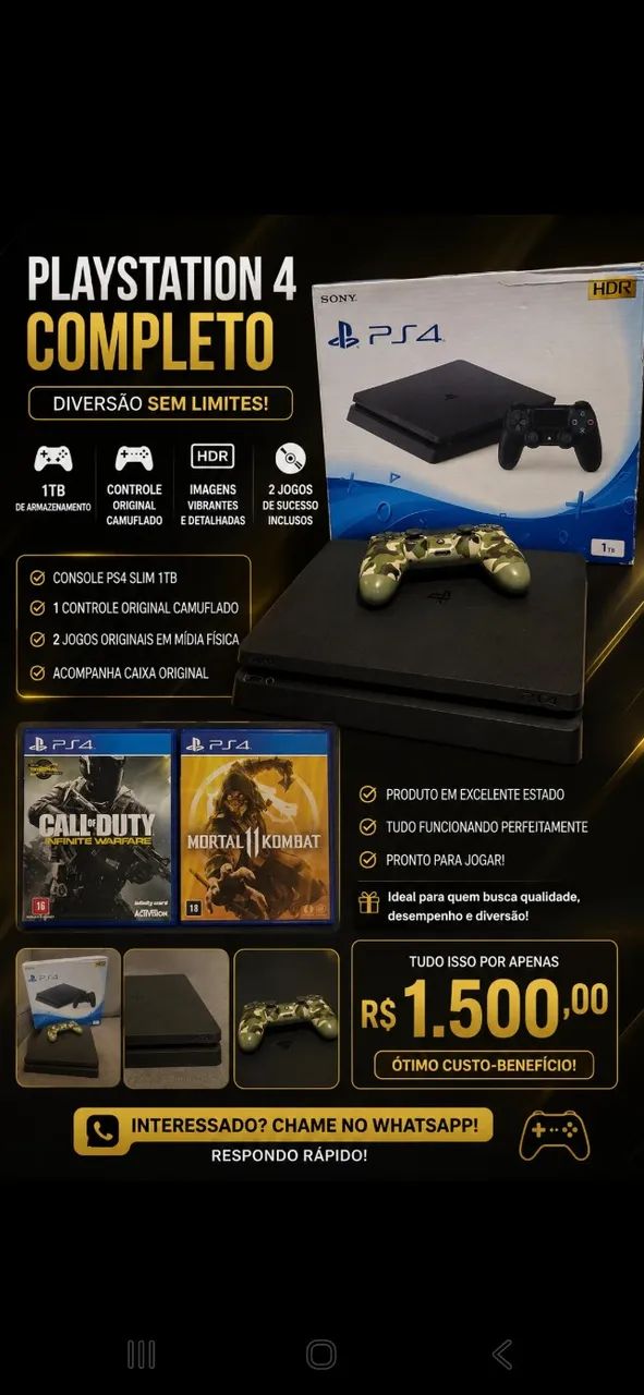 PS 4 slin
