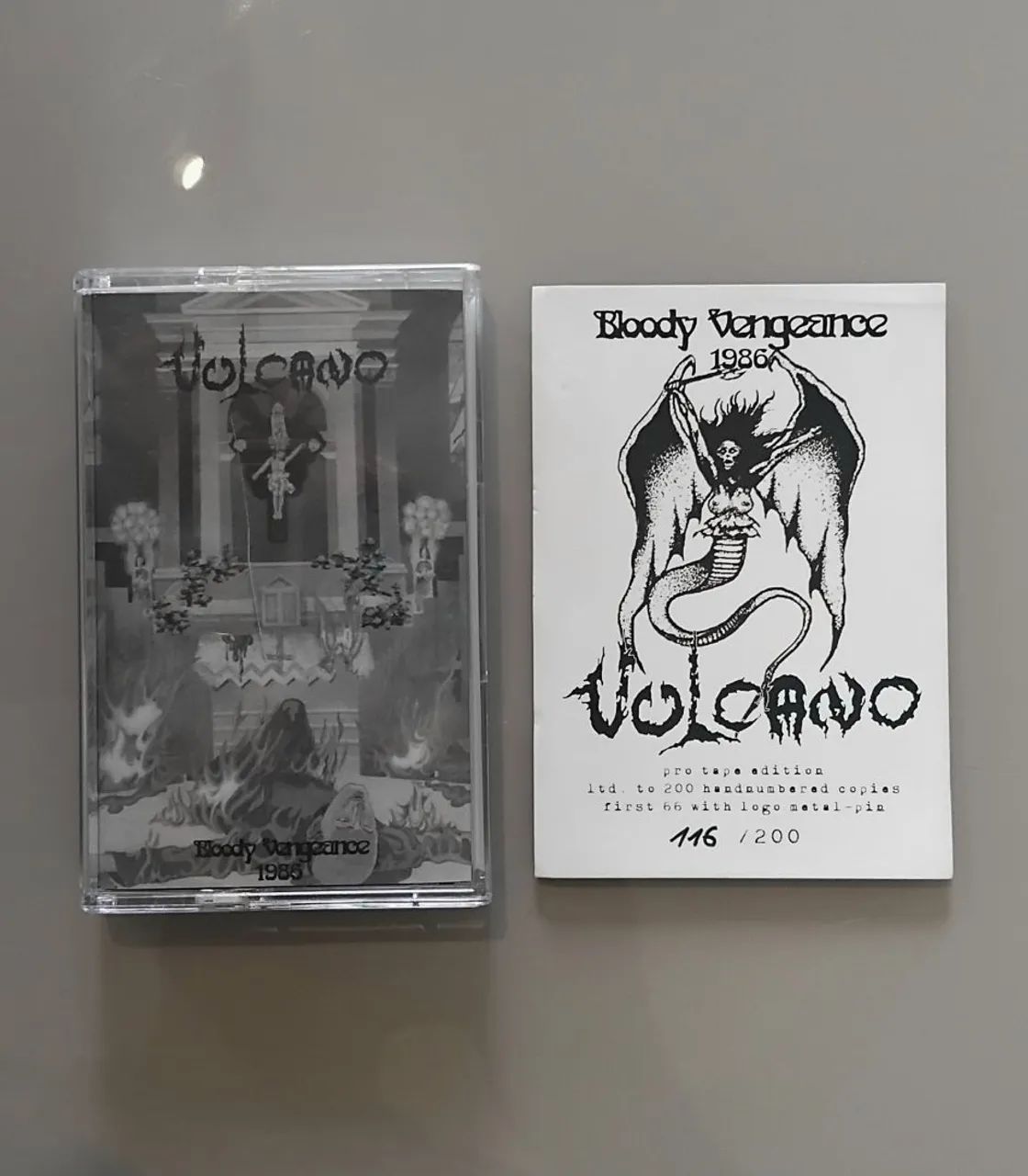 Fita k7 Vulcano - Bloody Vengeance, 