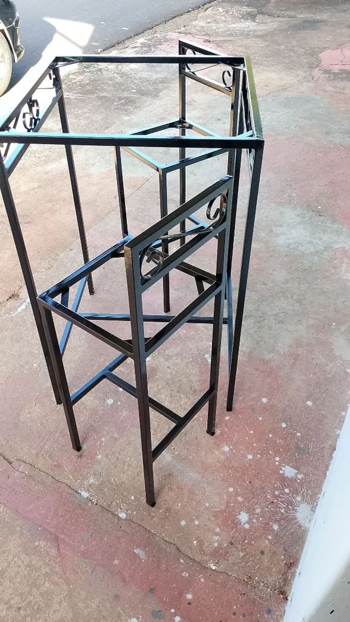 Mesa bistrô com duas banquetas ,  - Foto 3