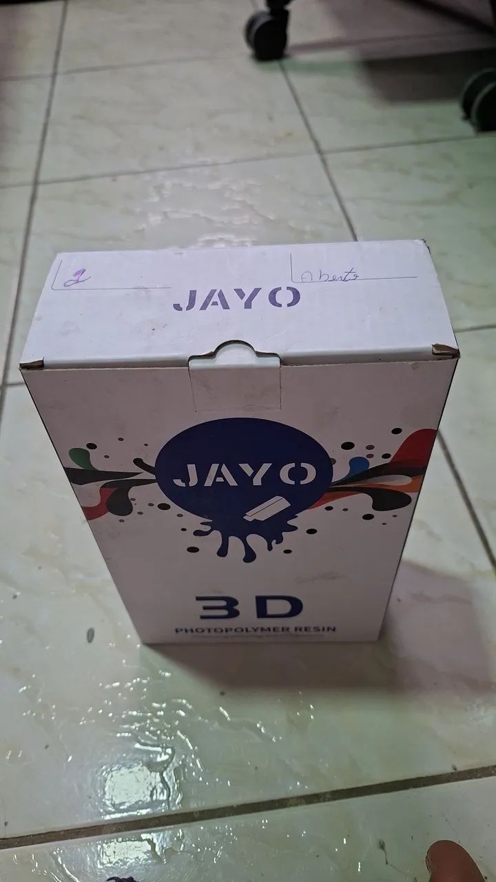 Resina 3D Jayo 1kg (Lote com 3 fechadas + 1 aberta com metade) - Foto 3