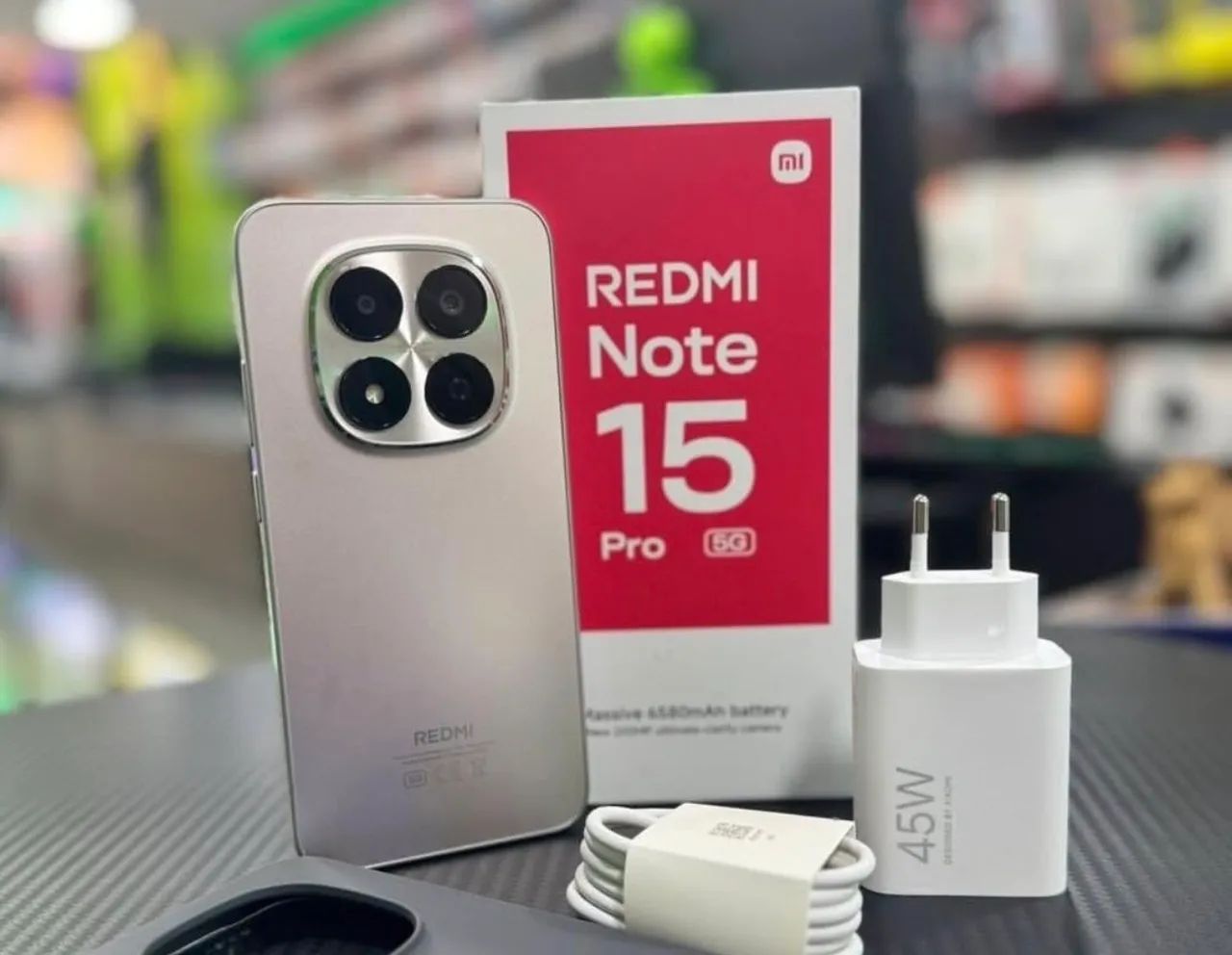 Celular Redmi Note 15 Pro 5G NFC 256/08- R$1999,00 lacrado 