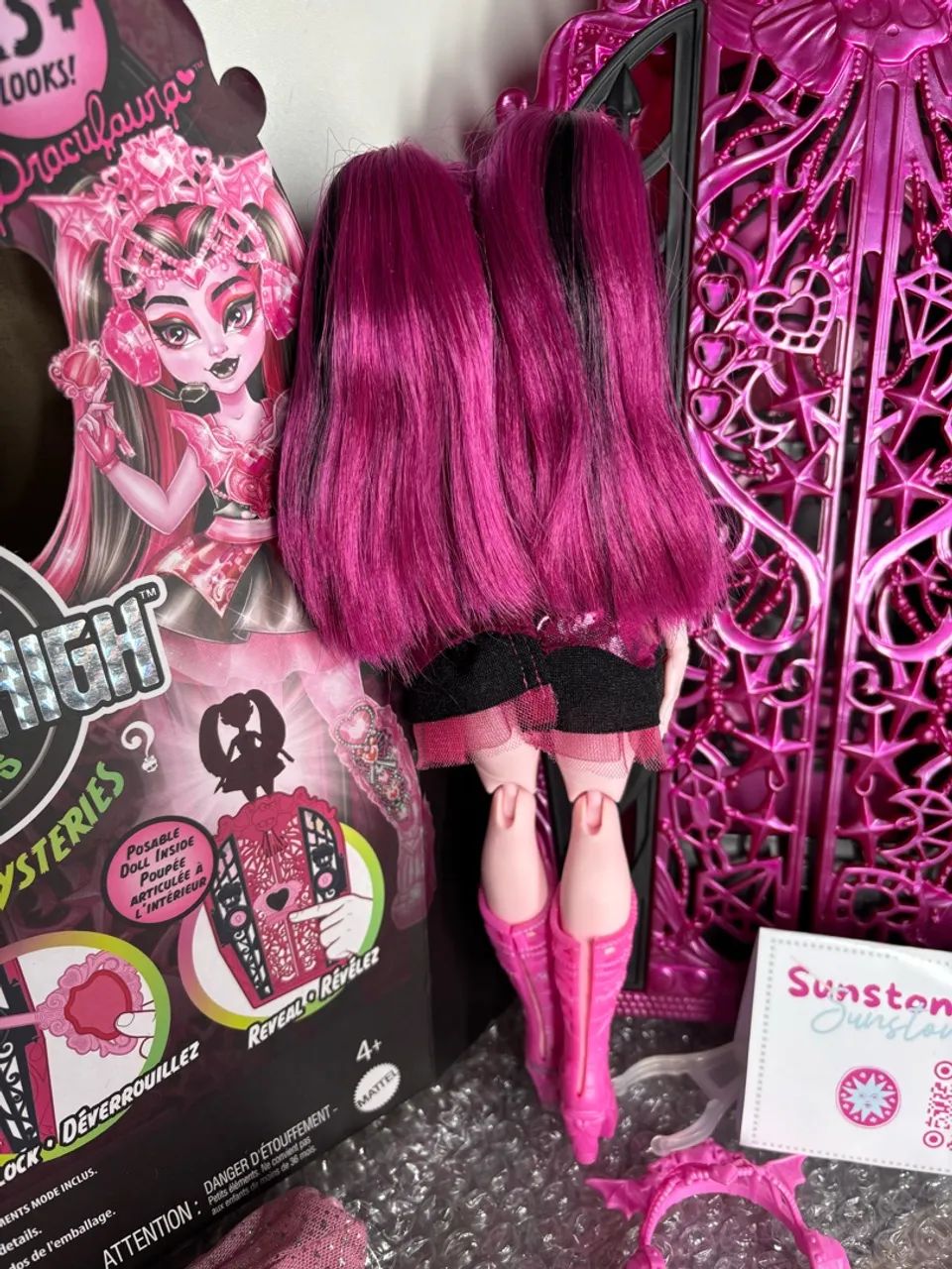 Boneca Monster High Draculaura Skulltimate Secrets - Foto 4