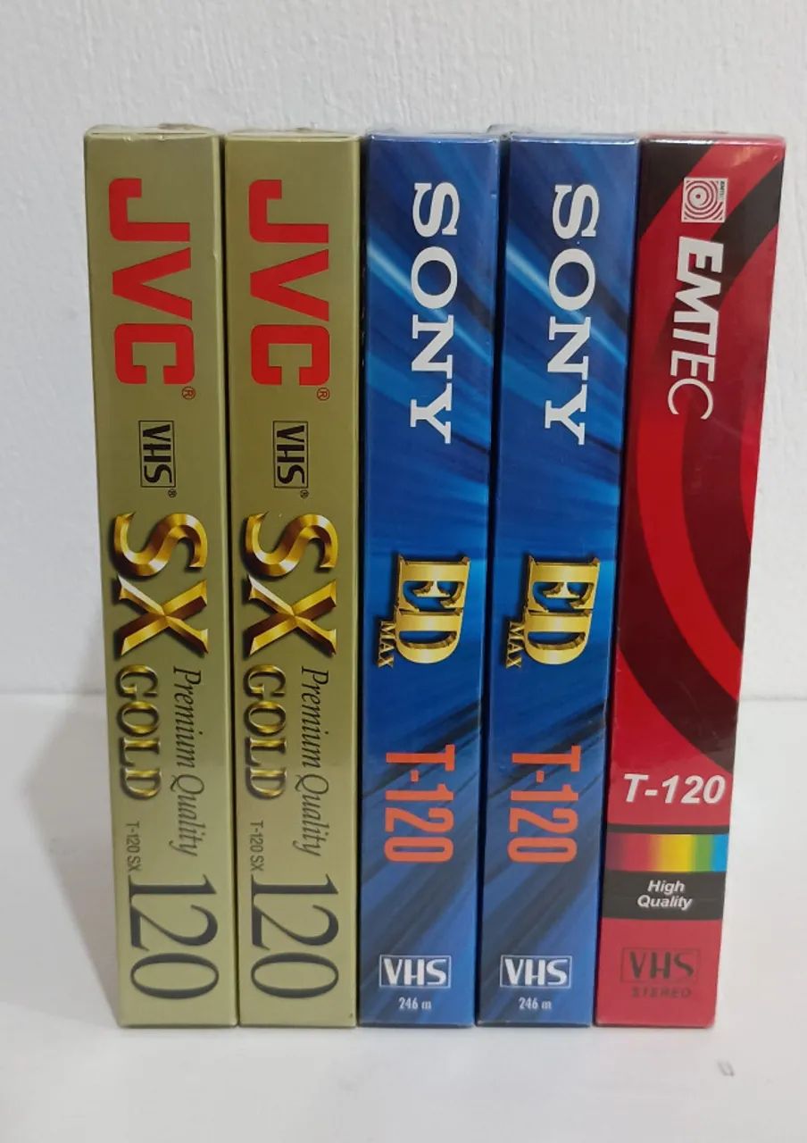 Lote de 5 Fitas VHS Lacradas - Foto 3