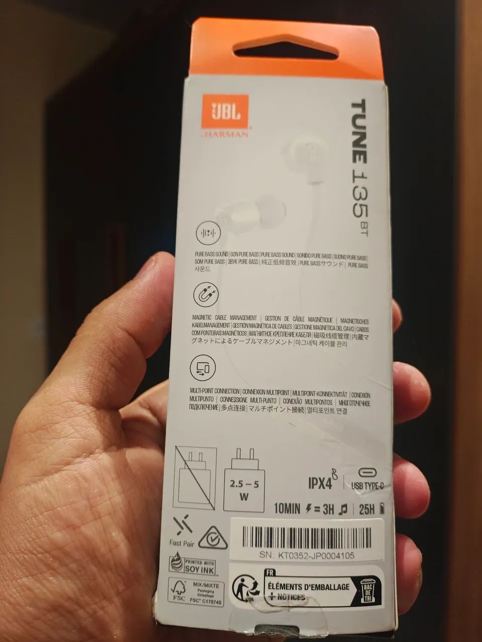 FONE JBL TUNE 135 BT - Foto 5
