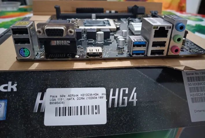 Placa Mãe DDR4 ASROCK LGA1151 - Foto 4