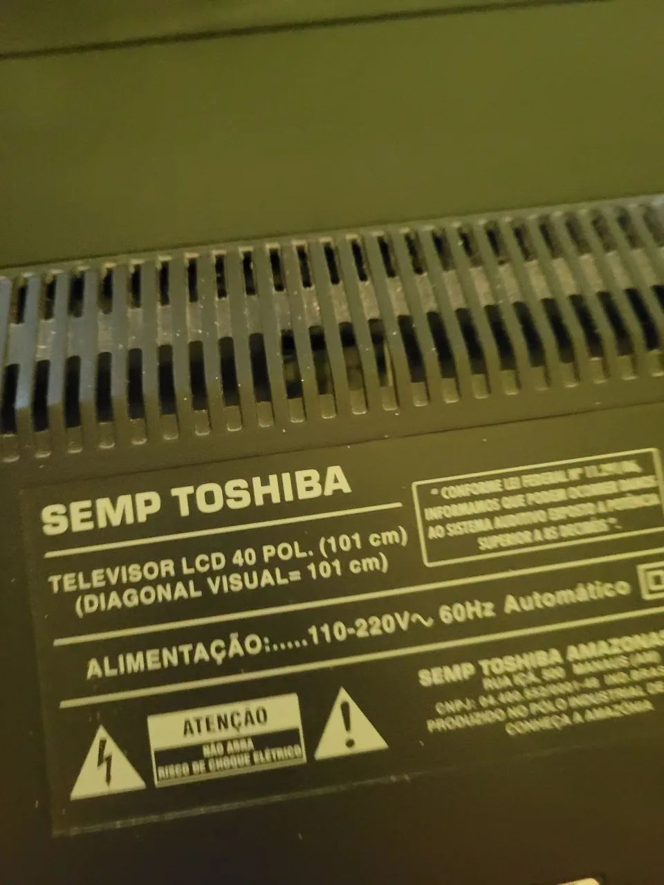 TV Semp Toshiba 40p - Foto 2