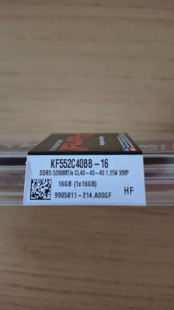 MEMÓRIA RAM KINGSTON FURY BEAST 16GB DDR5! PREÇO IMPERDÍVEL!! - Foto 2