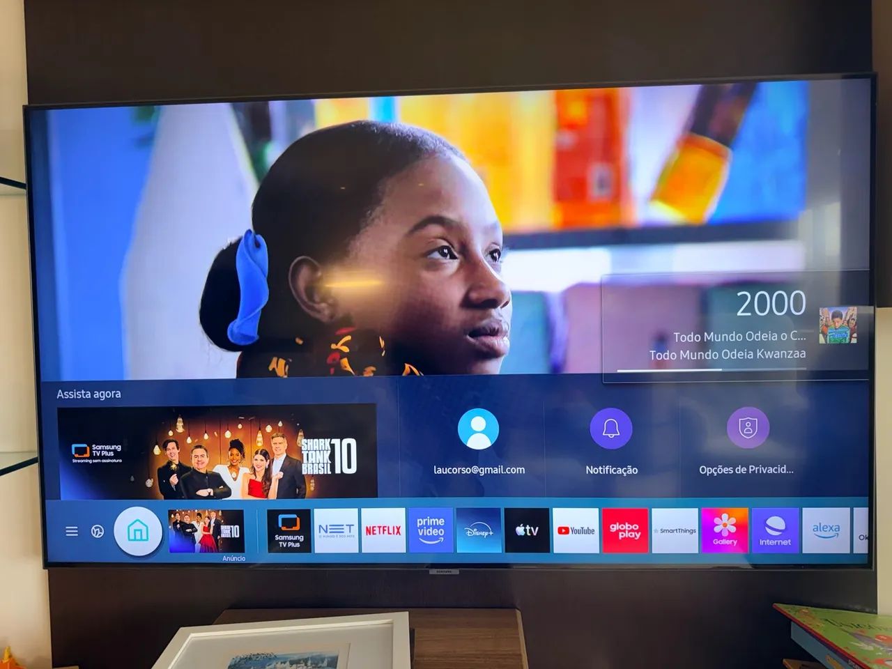TV Samsung 55 polegadas QLED - Foto 3