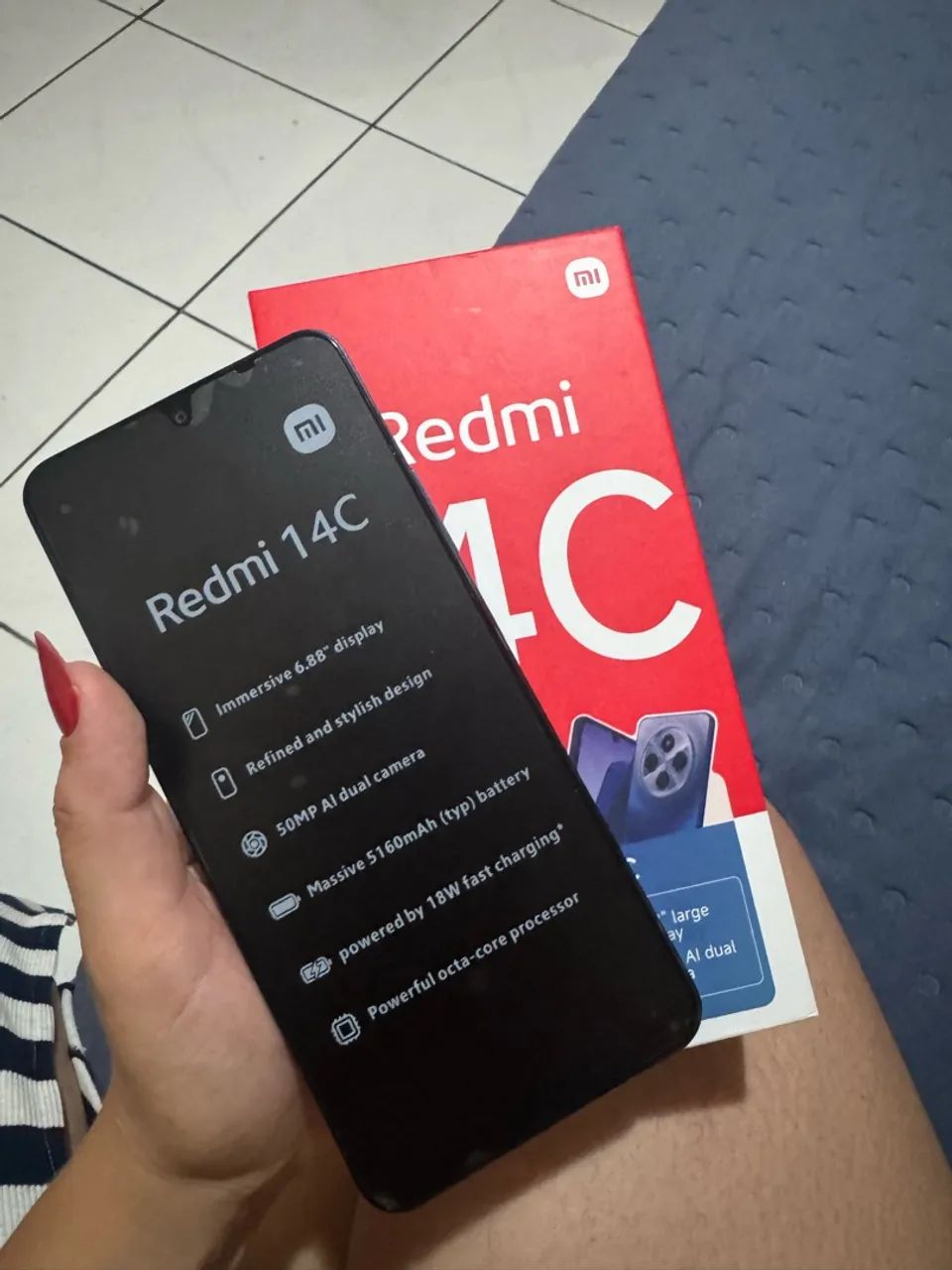 Redmi 14 C azul