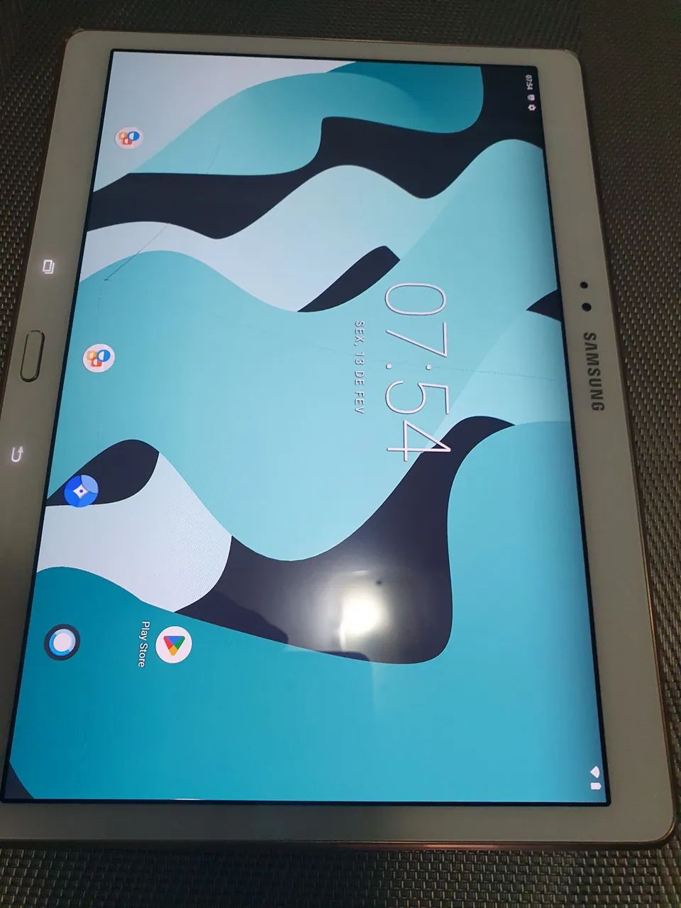 Tab s 10.5 wifi android 10 tela com trinco.