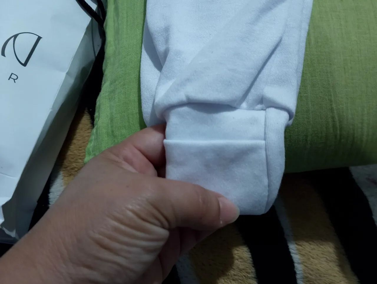 Mijao calça pra bebê, GG. São 7 no total. - Foto 6