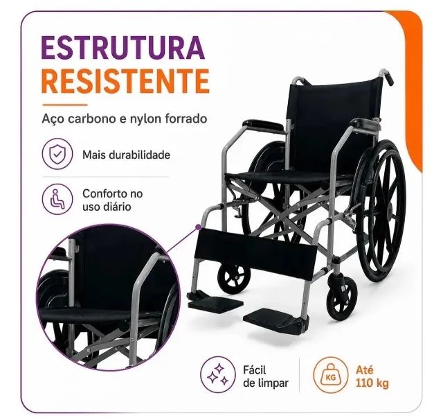 Cadeira de rodas  - Foto 5
