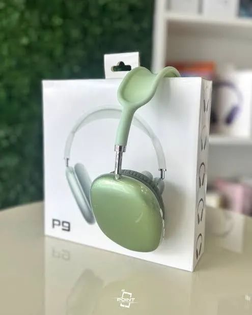 Fone bluetooth P9 excelente e novo  - Foto 4