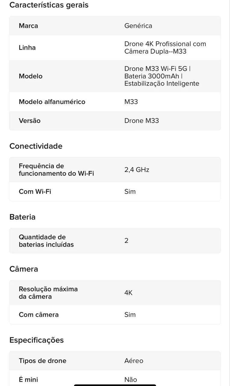 Drone Com Lentes Duplas E Evitação Inteligente De Obstáculos - Foto 5
