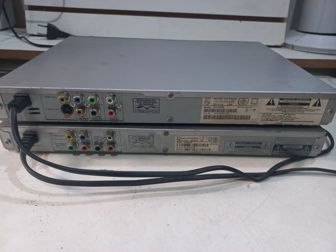 2 DVD Player Philips no estado  - Foto 2