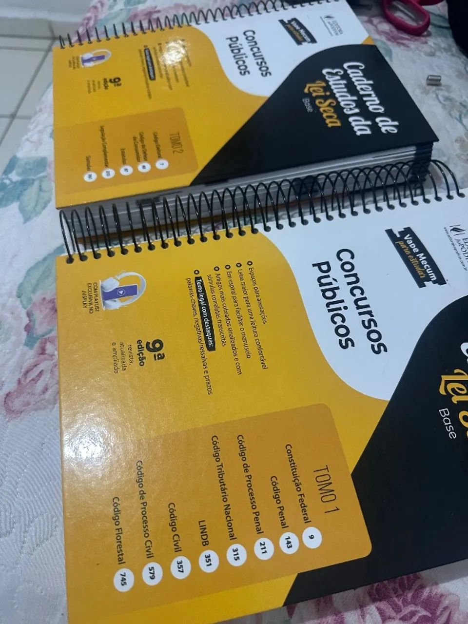 Caderno de estudos da lei seca - Tomos 1 e 2 - Foto 3
