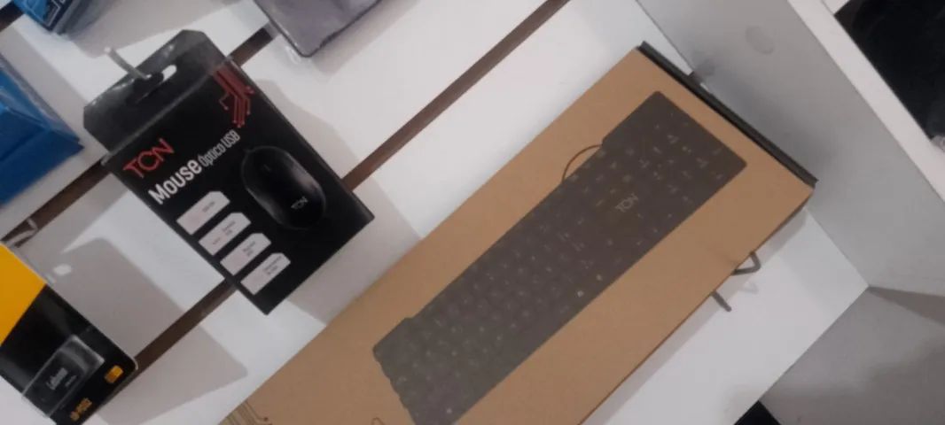 KIT MULTIMÍDIA OFFICE - PERFEITO PRA COMEÇAR! Teclado + Mouse + MousePad - Foto 3