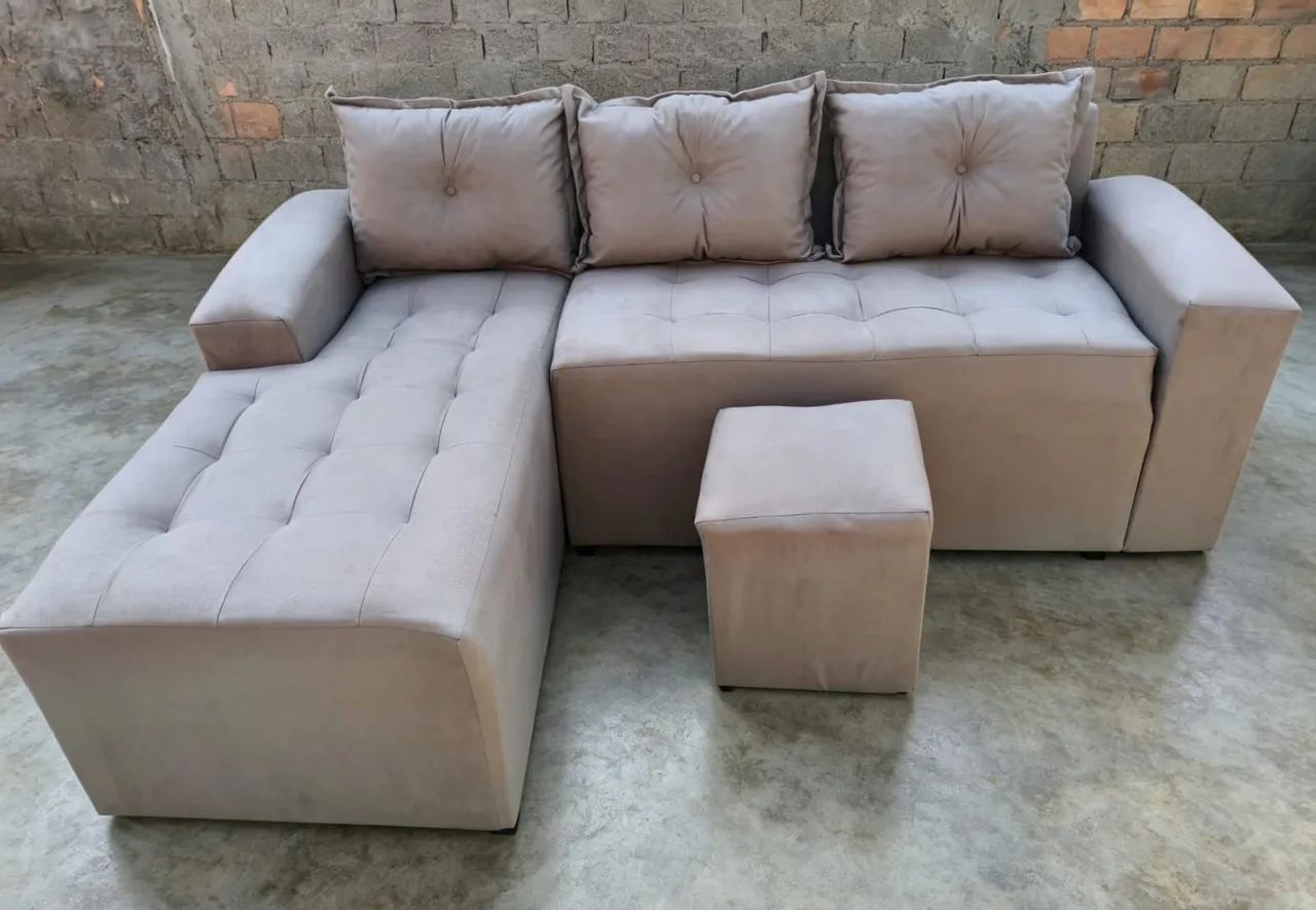 Sofás CAMA NOVO a pronta entrega  - Foto 3