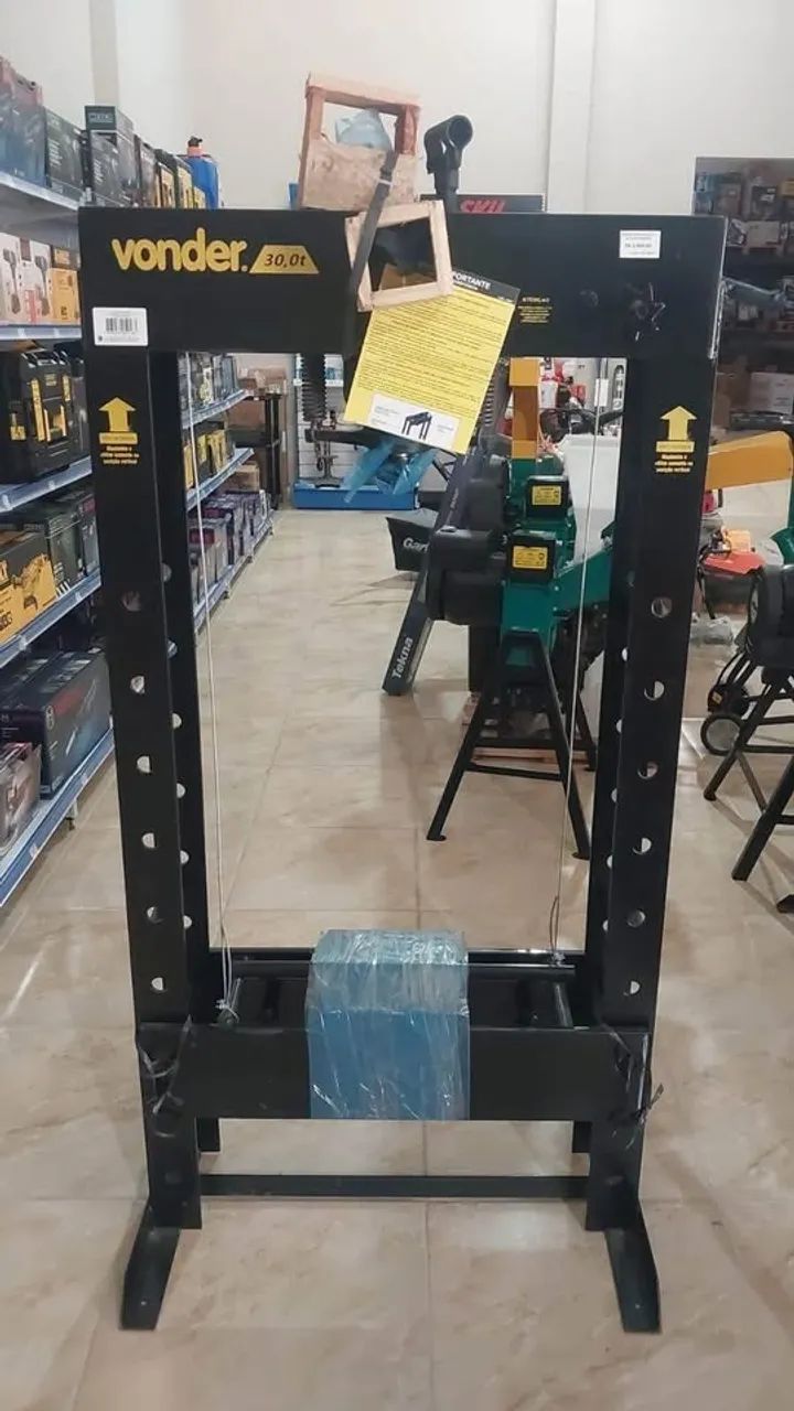 Prensa Hidráulica 30 Toneladas Profissional - Vonder - Foto 2