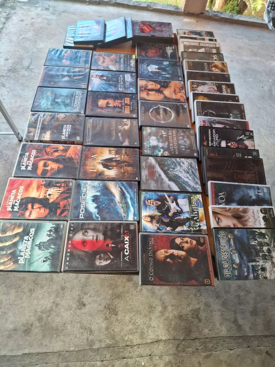 43 DVDS originais contando coleção completa do super man de Christopher Reeve - Foto 4