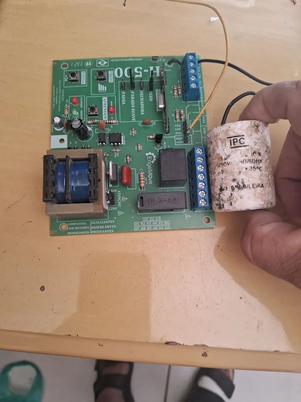 Placa engemove H-500