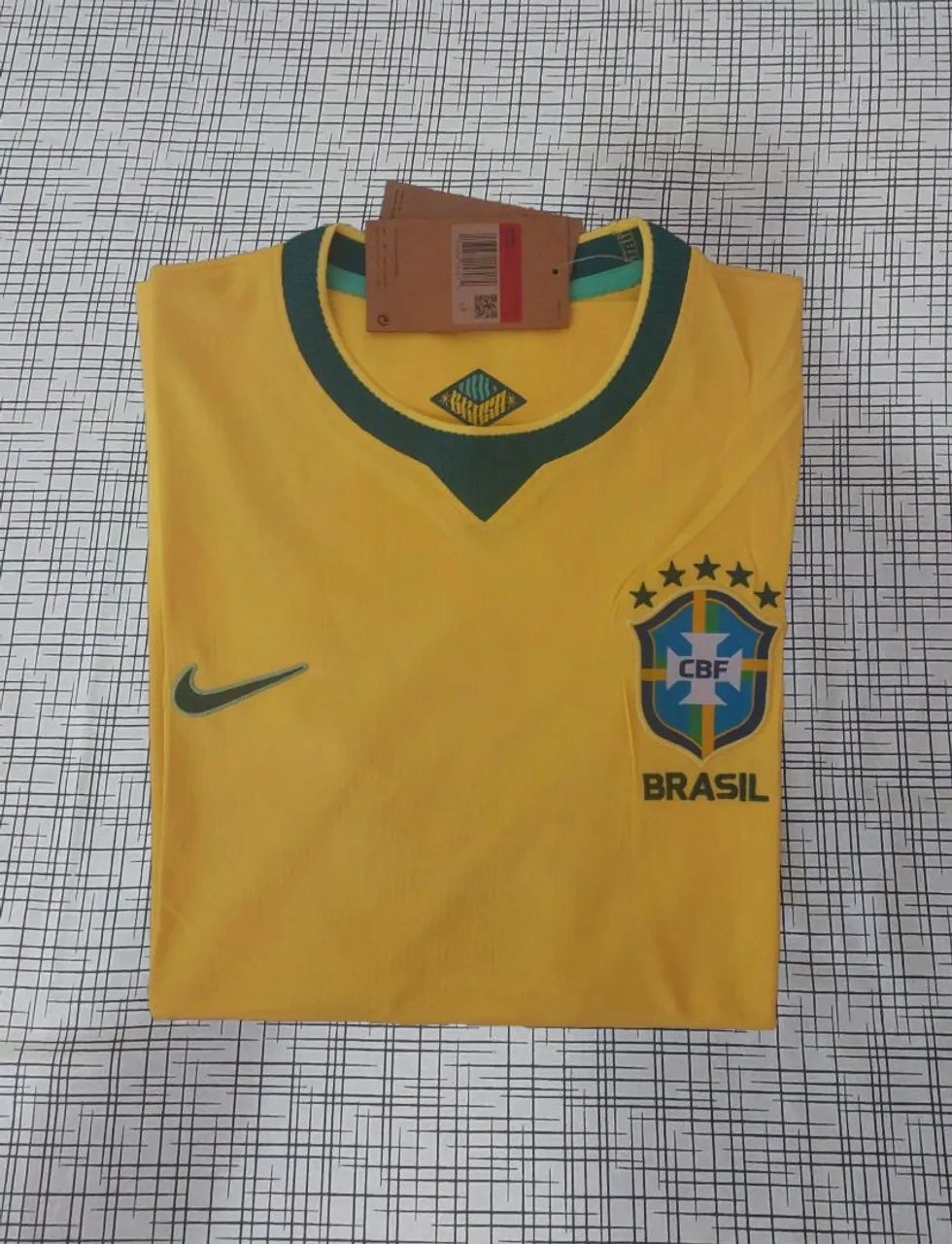 Camisa Nike Brasil 2026 Torcedor - Nova