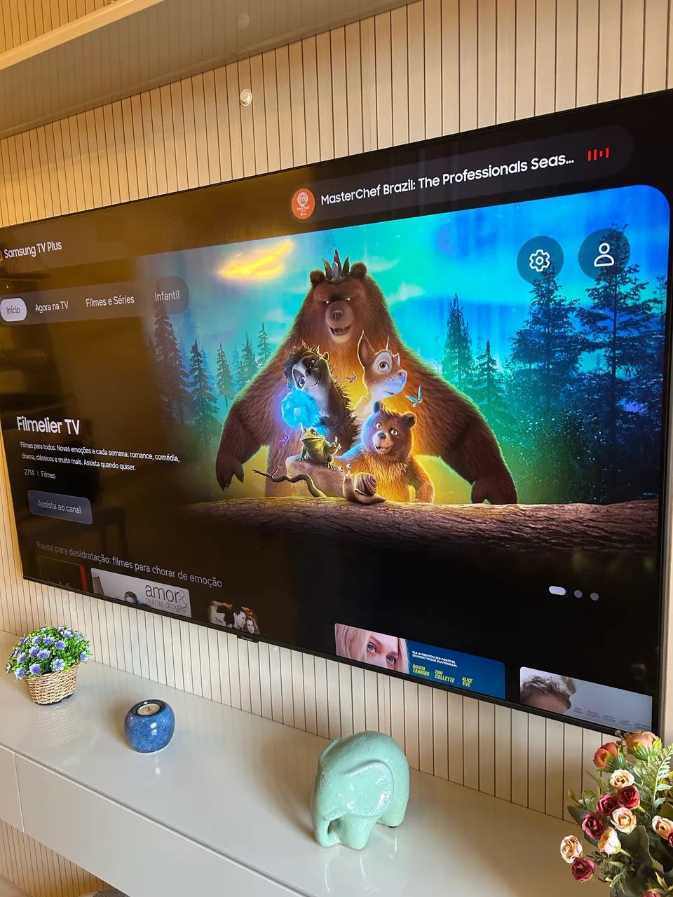 TV Samsung Crystal UHD 58 polegadas 4K