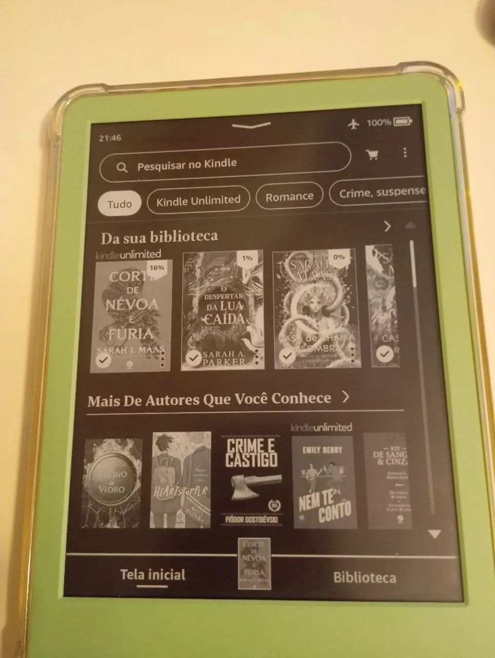 Kindle 11ª geração 2024 verde matcha - Tablets e E-Readers - Ipês