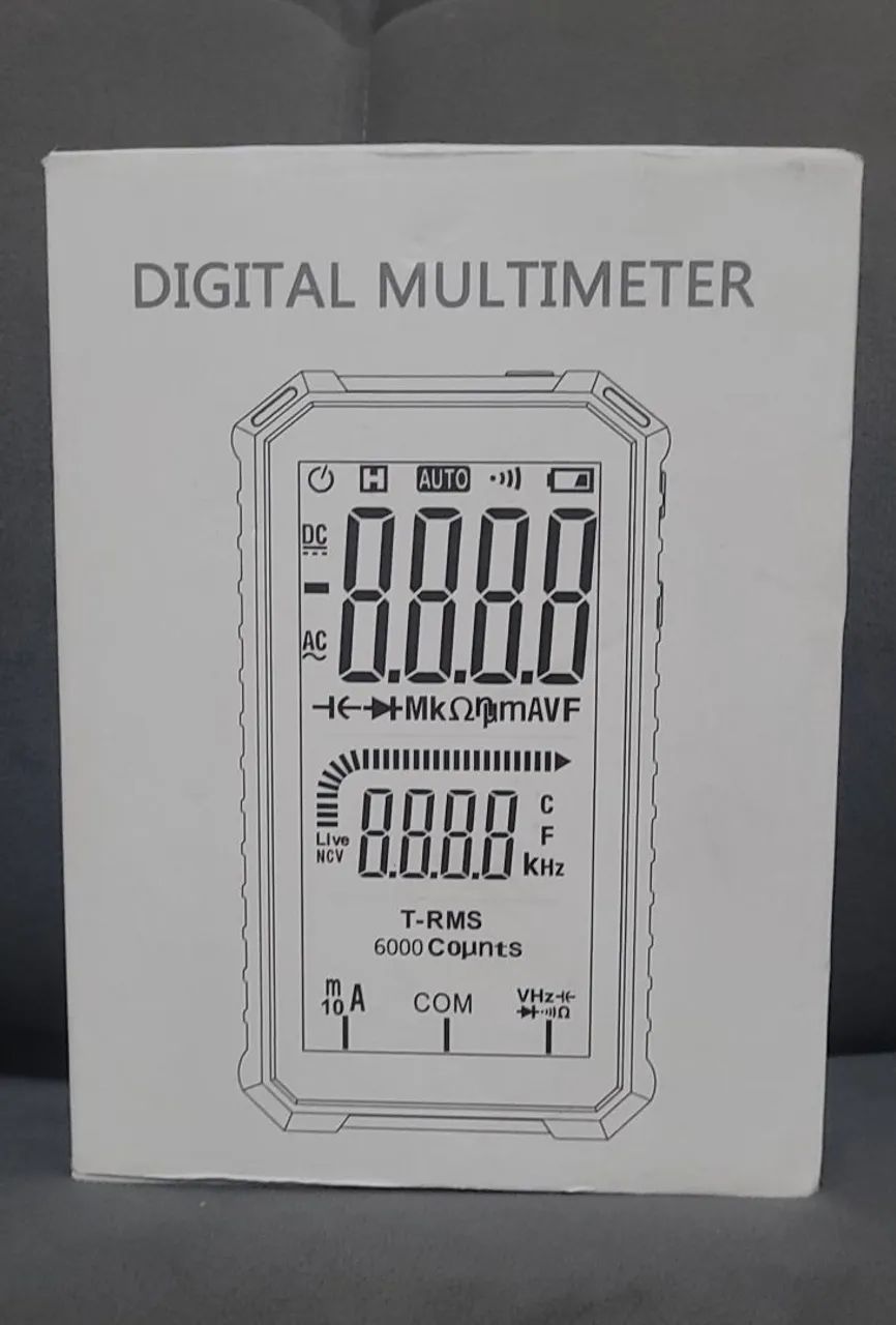 Multímetro Digital Modus 620A T-RMS Original | 6000 Contagens | Auto Range | NCV  - Foto 2