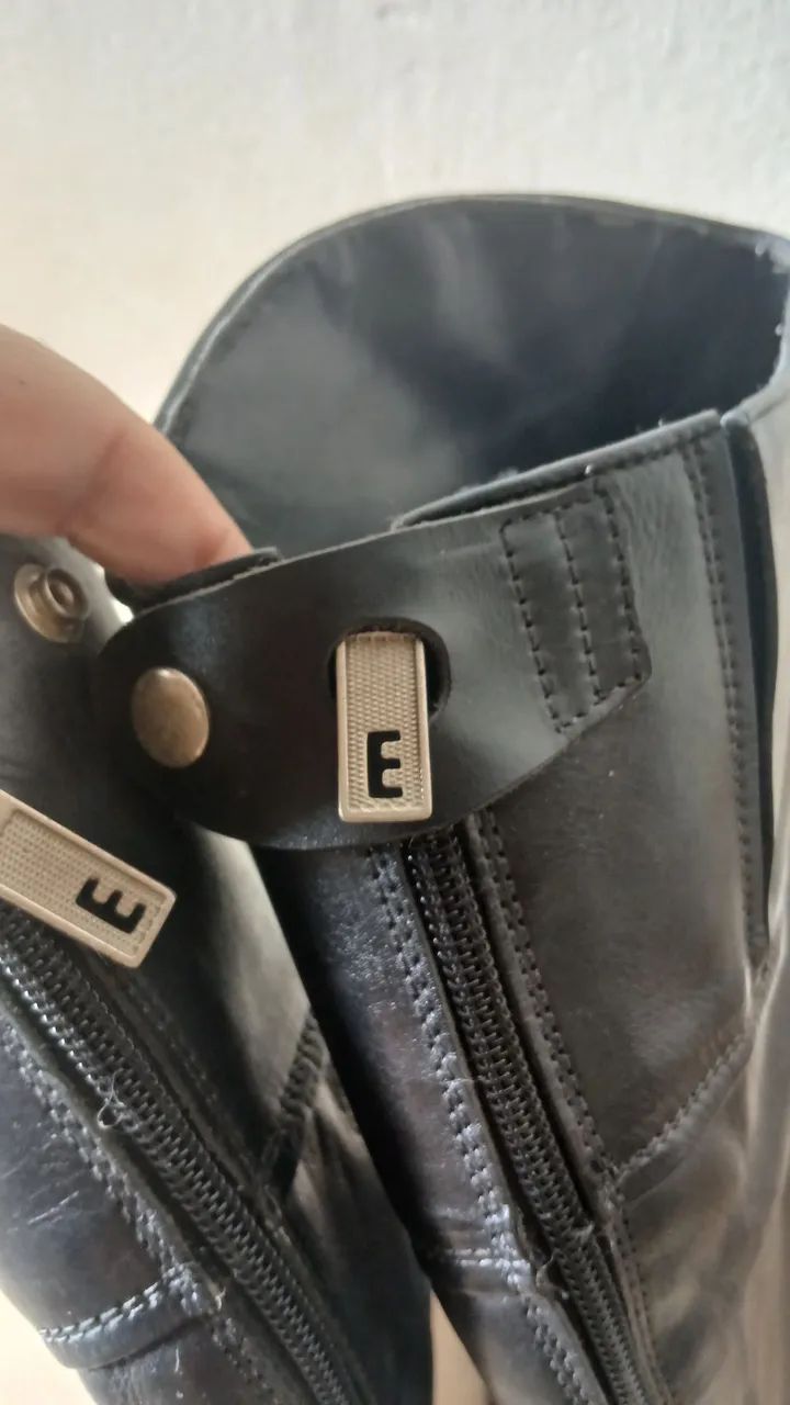 Bota ELLUS Deluxe 36 couro legítimo  - Foto 4