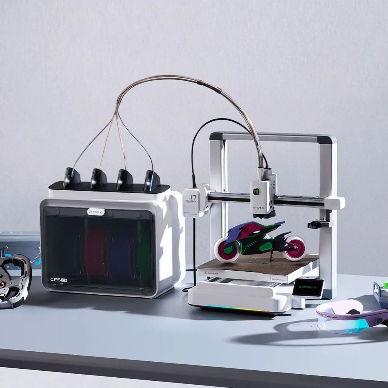Impressora Creality 3D Sparkx7 Novinha