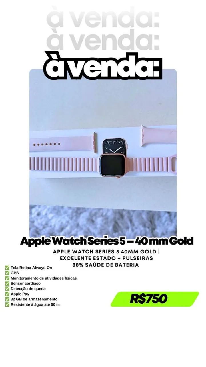Apple Watch Series 5 - 40mm gold