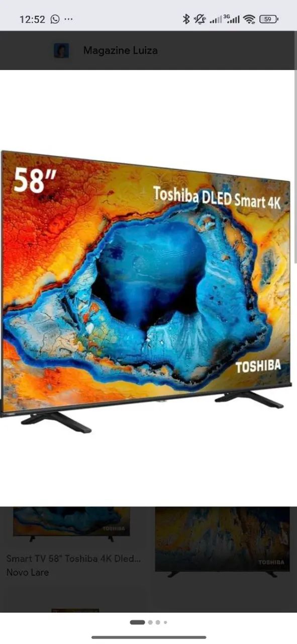 Tv Toshiba 58 polegadas 