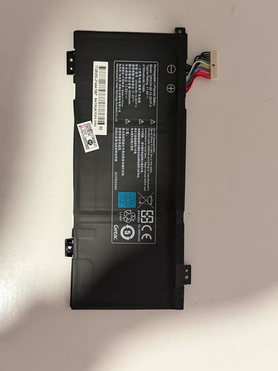 BATERIA ORIGINAL DO AVELL A70 MOB - Foto 5