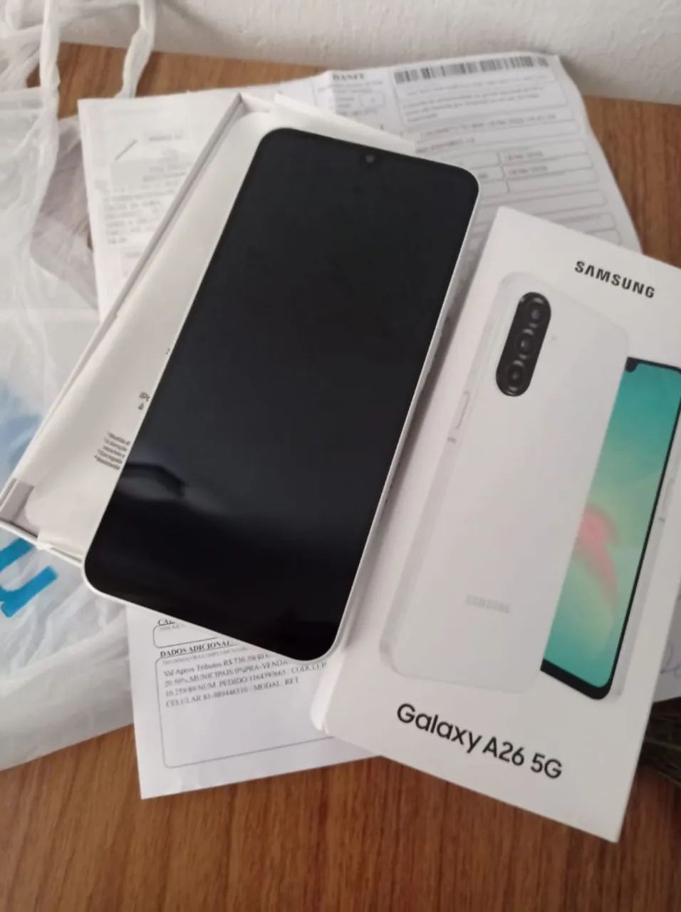Samsung A26 5G 15 de comprado com caixa e nota fiscal  - Foto 4