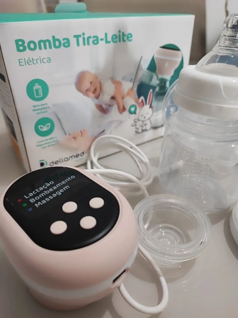 Bomba elétrica de tirar leite - Foto 2