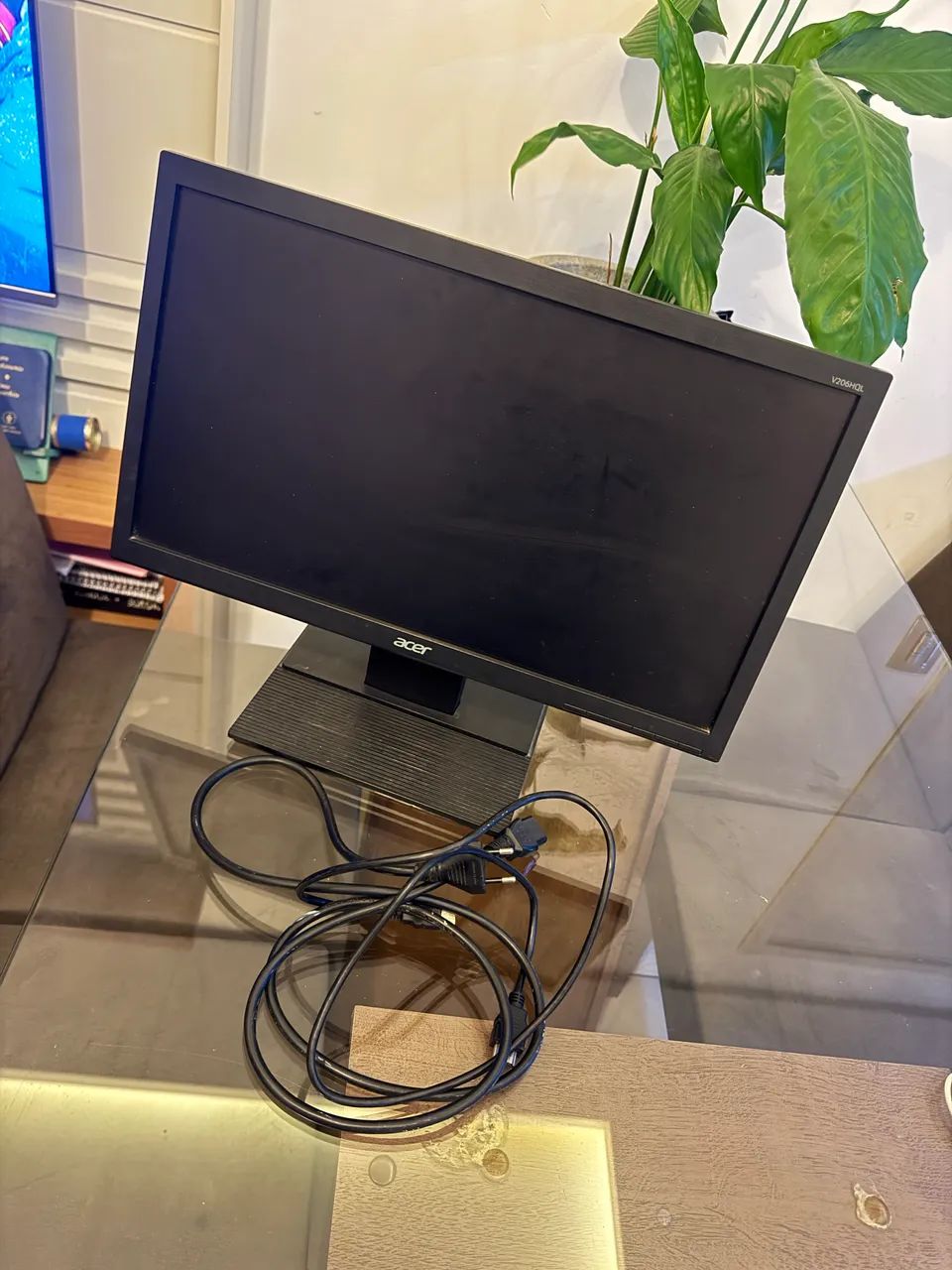Monitor Acer modelo V206HQL Led Tela 19,05  