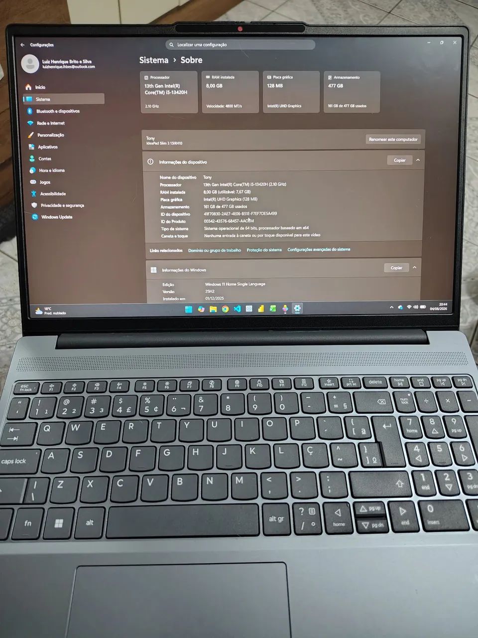 IDEA PAD 3 SLIM